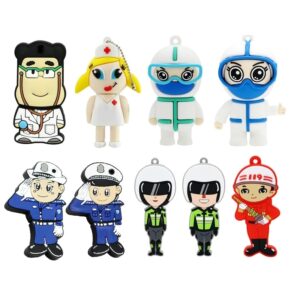 Doctor Custom USB Flash Drives | 64MB-512GB Free Design