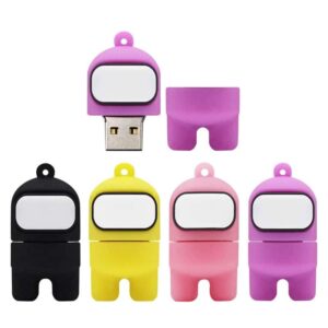 Glasses Man USB Flash Drive | Rubber High Capacity Customizable