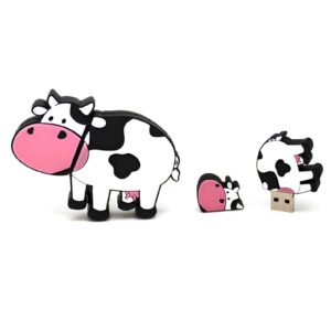 Dairy Cow USB Flash Drive | 1GB-128GB Custom Logo USB 2.0