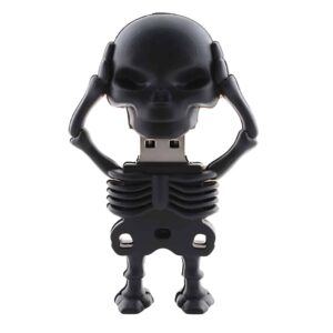 Human Skeleton Shaped USB Flash Drive | 8GB-128GB Storage