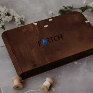 Wooden Photo Box with USB