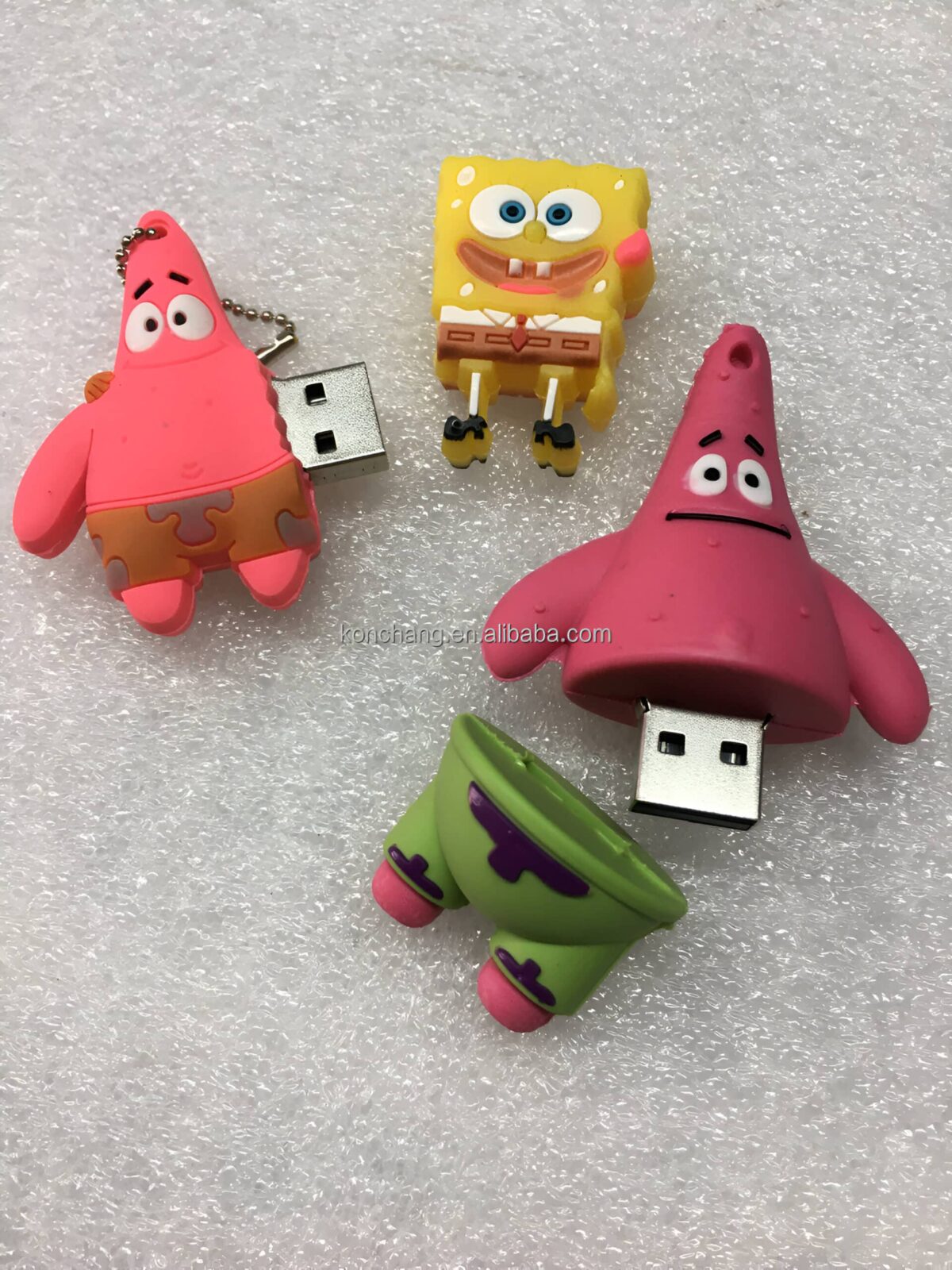 SpongeBob USB Flash Drive - Custom Branded, High Capacity