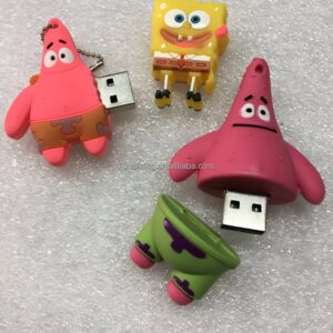 SpongeBob USB Flash Drive - Custom Branded, High Capacity