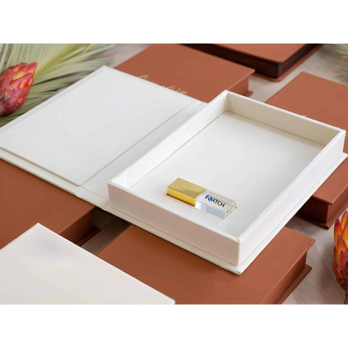 Linen Photo Box