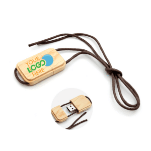 Lanyard Wooden USB Flash