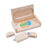 Custom Logo Wooden USB