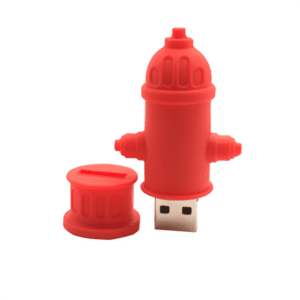 Fire Hydrant USB Flash Drive | 8GB-64GB Silicone & Logo Printing