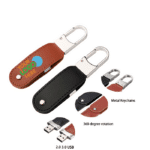 Leather Swivel Memory Stick