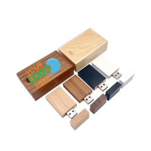 Classic Square Wood USB