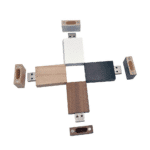 Classic Square Wood USB