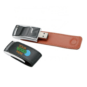 Leather Keychain USB Drive