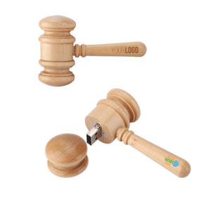 Wooden Gavel Shape USB