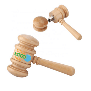 Wooden Gavel Shape USB