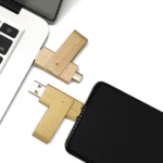 Wooden Swivel Flash Drive