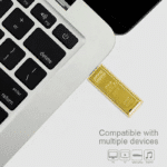 Gold Bar Shape USB